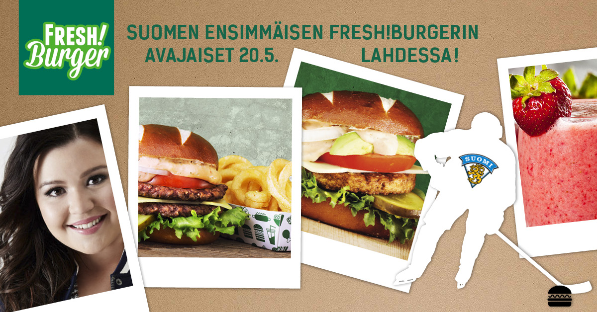 Suomen ensimmäisen Fresh!Burgerin avajaiset Lahden Kärkkäisellä – Kärkkäisen  Asiakaslehti