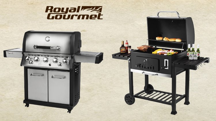 Monipuolisessa Royal Gourmet -grillissä valmistuvat hetkessä kesän herkut.